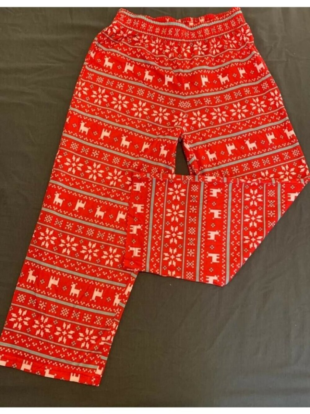 Kids Holiday Llama Pajama Pants (6/7)